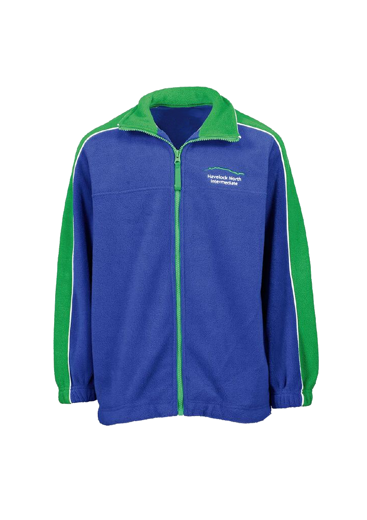 Havelock North Intermediate Fleece Royal/Green