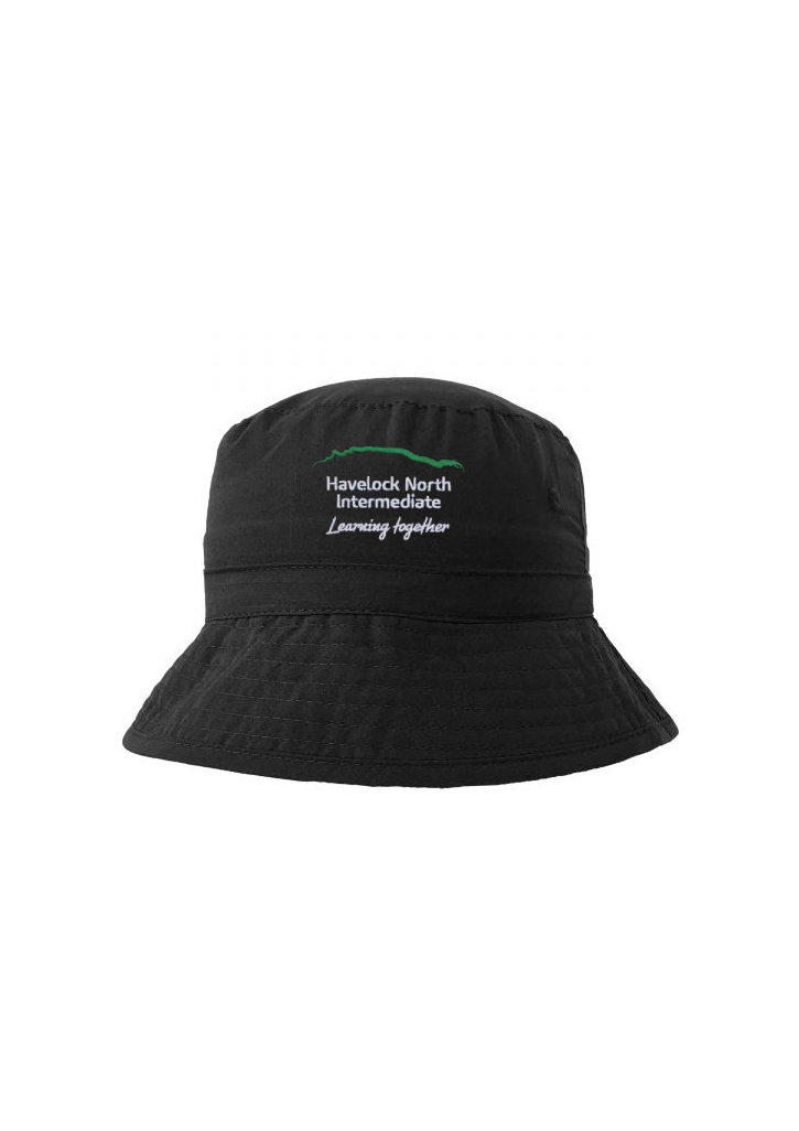 Havelock North Intermediate Bucket Hat Black | Havelock North Intermediate