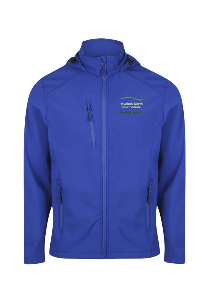 Havelock North Intermediate Softshell Jackets Royal Kids